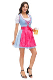 Traditional Oktoberfest Costume Beer Festival October Dirndl Dress Apron Blouse Wench German Oktoberfest Maid Costume