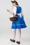 Women's Maid Outfit Lolita Dress Alice in Wonderland Costume Cosplay Halloween Party Dress Up Suit