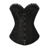 Corset Top for Women Sexy Lace Bustier Corset Lingerie Steel Boned Waist Cincher Bodyshaper Costume Gothic Corsets Plus size