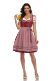 High Quality Germany Bavarian Oktoberfest Beer Girl Costume Maid Wench Fancy Dress Dirndl For Adult Women