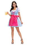 Traditional Oktoberfest Costume Beer Festival October Dirndl Dress Apron Blouse Wench German Oktoberfest Maid Costume