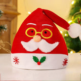 Christmas Hat Children Cartoon Snowman Elk Christmas Decoration Plush Cap Adult Antlers Christmas Supplies Santa Claus Gifts