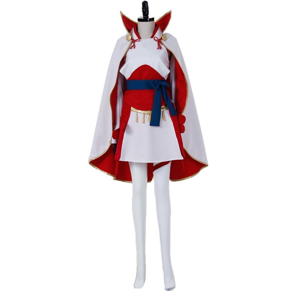 Fire Emblem IF Sakura Cosplay Costume Halloween Adult Women Dress