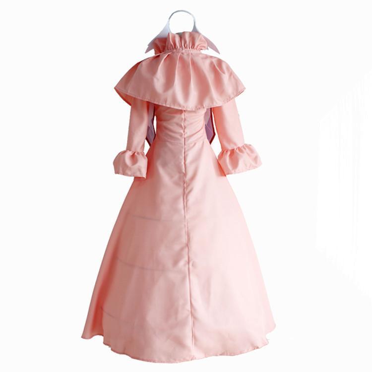 Fairy Tail Mavis Vermilion Dress Cosplay Costume