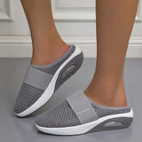 Summer Women Sandals With Heel Thick Bottem Mesh Shoes Trend Comfortable Platform Shoes