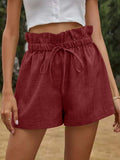 Summer New High Waist Loose Wide Leg Casual Comfortable Shorts Women Pants