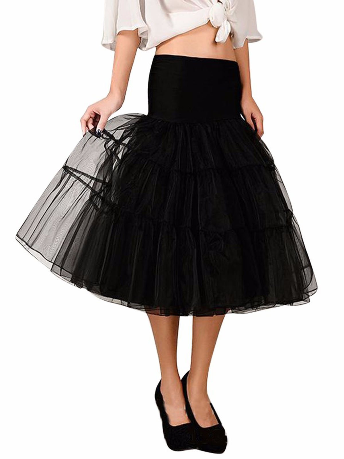 1950s Plus Size Petticoat Underskirt