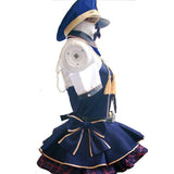 Love Live Costume Girls Lady Minami Kotori Policewoman Uniform Dress